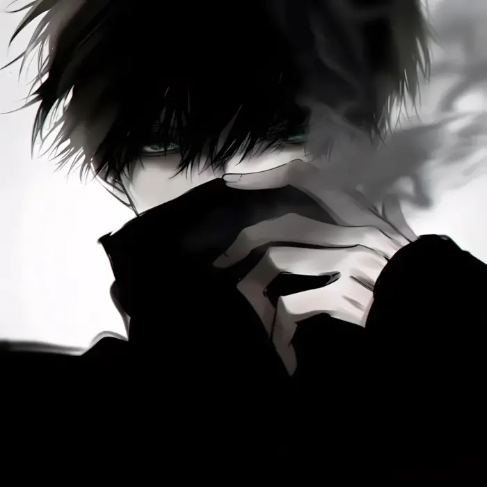 TOP 10 Avatar Ảnh Anime Nam ĐẸP Buồn Khóc Quay Lưng, Đen Trắng
