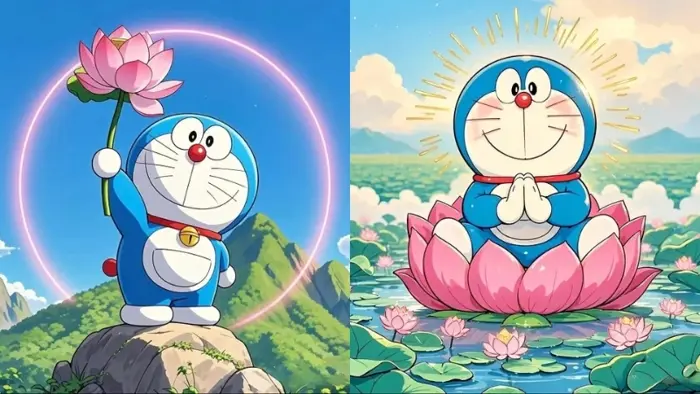 Tải ngay ảnh avatar Doremon dễ thương cho mạng xã hội