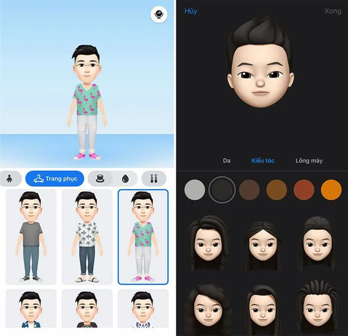 Facebook Avatars tạo ảnh đại diện hoạt hình 3D