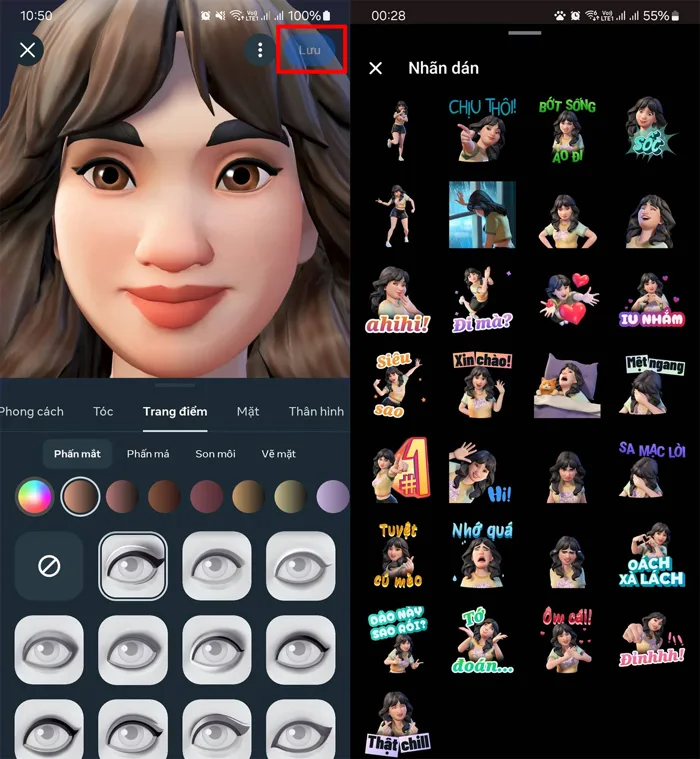 Hướng dẫn cách tạo avatar sicker đẹp trên Facebook cực đơn giản
