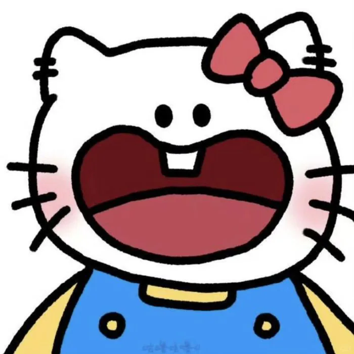 Avatar Hello Kitty Vô Tri Đáng Yêu Đến Mức Khó Tả - Nâng tầm bài thuyết  trình với Hình Nền Powerpoint Đẹp!