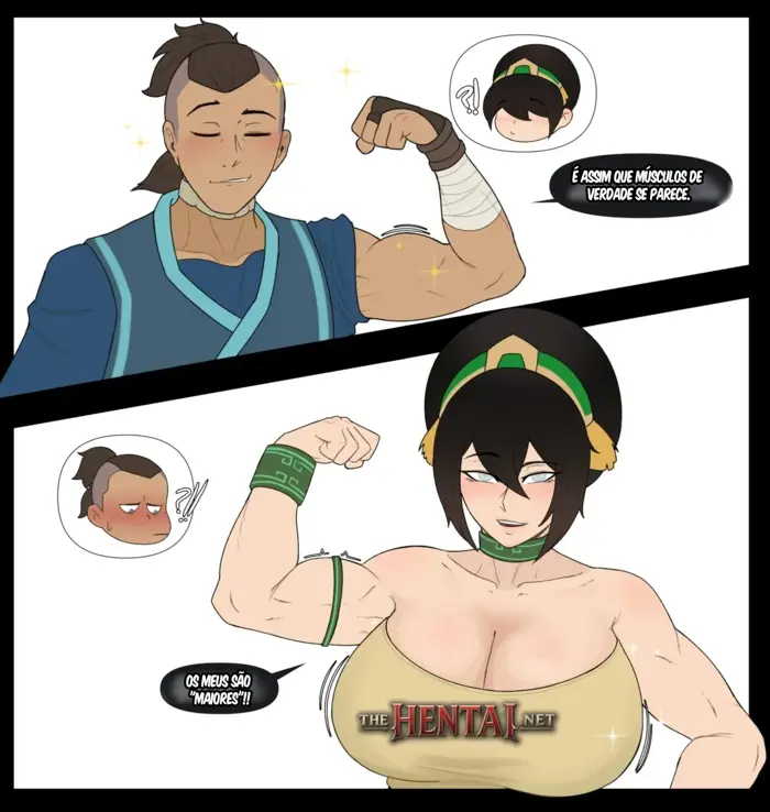 Avatar Hentai: Toph vs. Sokka