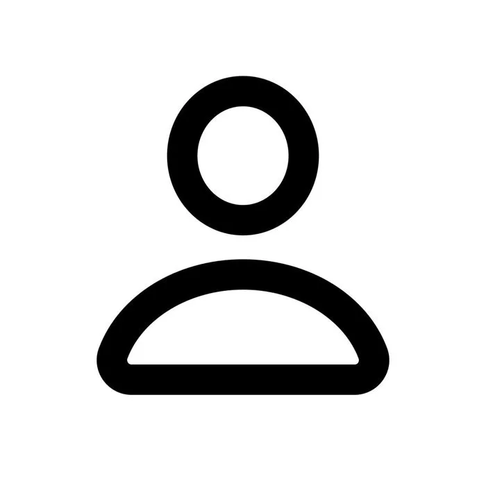Avatar symbols and icons in Apple SF Regular Style, PNG, SVG