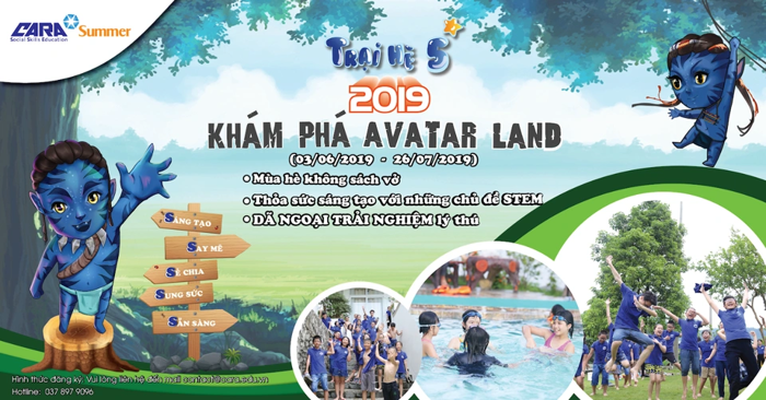 Cùng con trải nghiệm “Khóa học hè không sách vở - Avartar Land 2019” | Báo  Dân trí