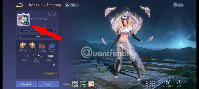 Hướng dẫn đổi avatar Liên Quân nhanh chóng, đơn giản - QuanTriMang.com