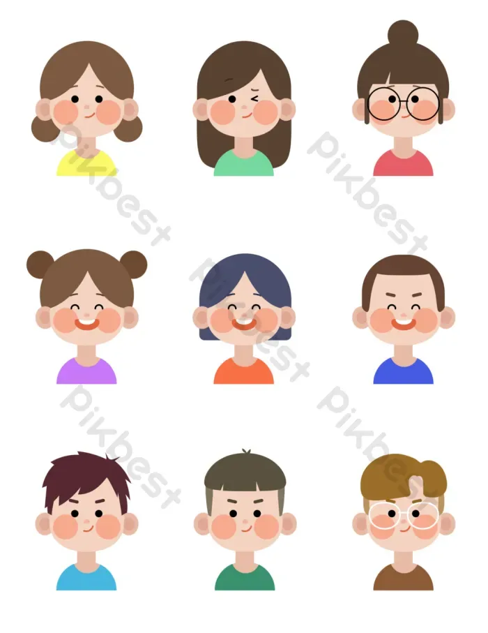 Tải miễn phí Bộ Sưu Tập Avatar Mặc định Vector Dễ Thương Ban đầu Công cụ đồ  họa | AI chuyên nghiệp - Pikbest