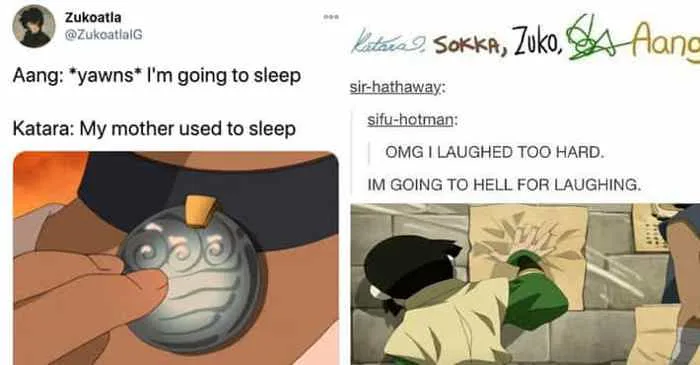 34 Spicy Memes About 'Avatar: The Last Airbender' That We Feel Bad For  Laughing At