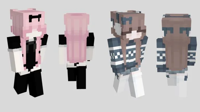 40+ Skin Minecraft cute nam nữ dễ thương độc đáo nhất