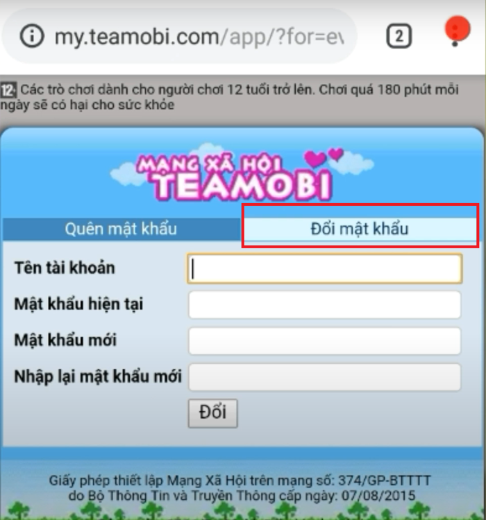 Thủ thuật đổi mật khẩu Avatar Musik 3 bước nhanh chóng Thủ thuật đổi mật khẩu Avatar Musik 3 bước nhanh chóng