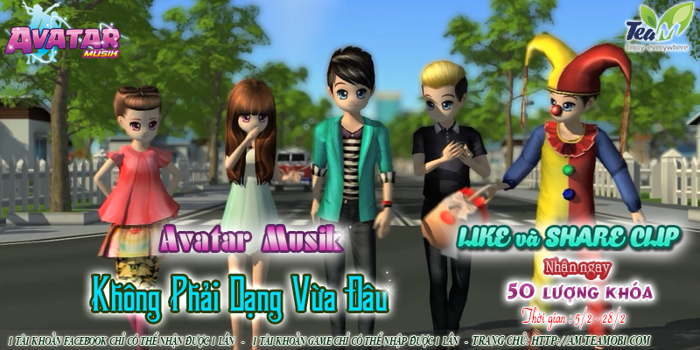 Share Clip Avatar Musik Không Phải Dạng Vừa Đâu Nhận Ngay Quà HOT - Avatar  Musik