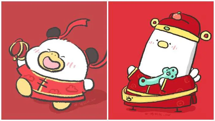 Tổng hợp 30+ avatar đôi Tết dễ thương, độc đáo