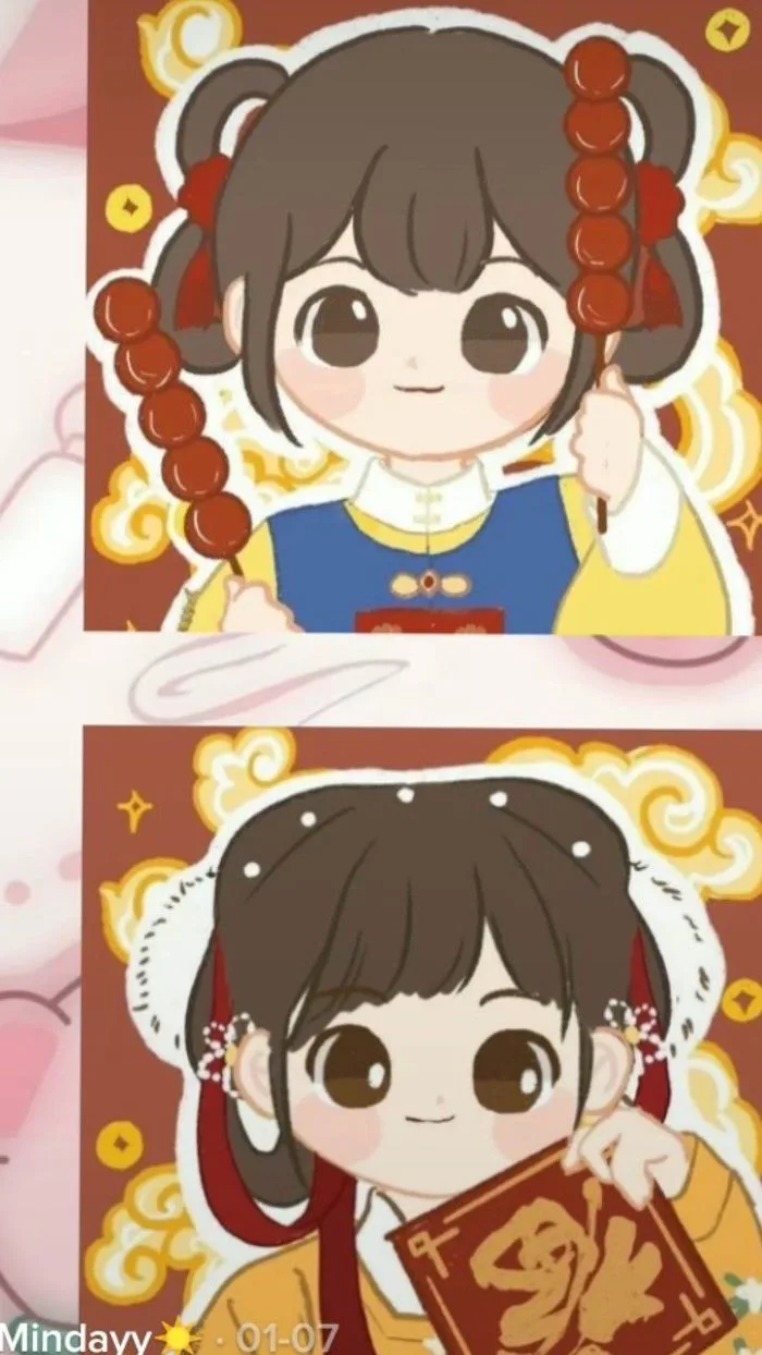 Avatar đôi tết