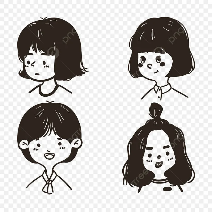 Hình ảnh Nhân Vật Không Màu Avatar đen Trắng PNG , Hình đại Diện, Không  Màu, Đen Và Trắng PNG miễn phí tải tập tin PSDComment và Vector