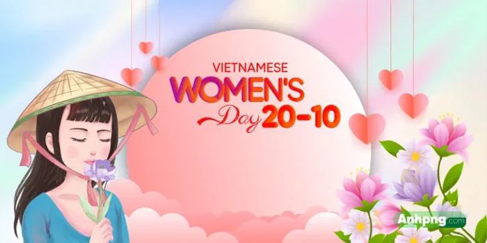 Phông nền ngày phụ nữ Việt Nam 20/10 - Anhpng.com - Kho Tài Nguyên Thiết  Kế: Ảnh Png, Vector, Corel, Ai, Psd