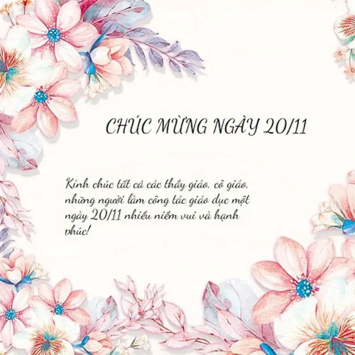 50+ Background 20/11 Đẹp và Những Lời Chúc 20/11 Ý Nghĩa