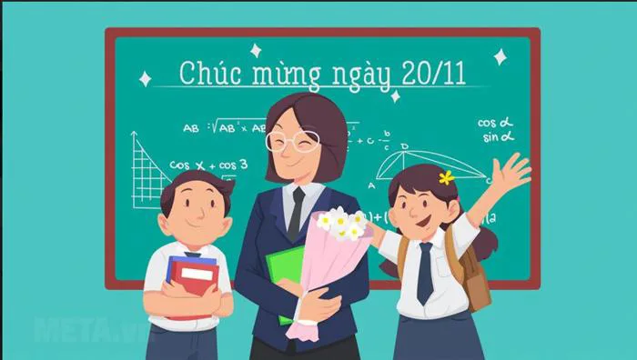Những mẫu Background 20/11 đẹp, ý nghĩa chào mừng ngày Nhà giáo Việt Nam