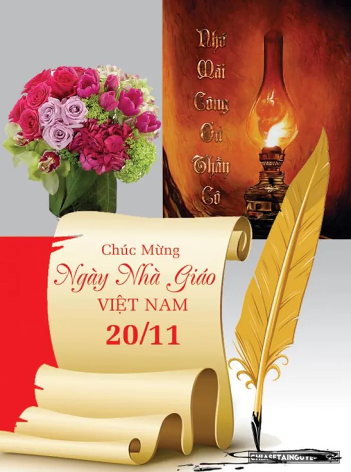 Top hình ảnh chào mừng ngày 20/11 đẹp và ý nghĩa nhất