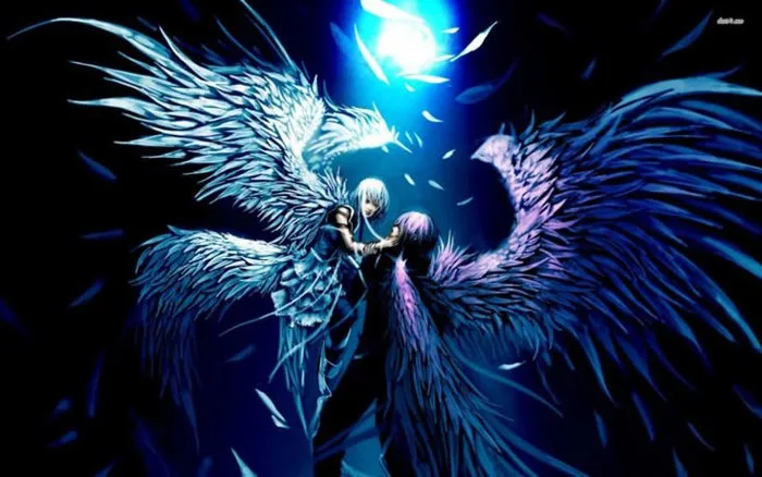 Chọn lọc những hình ảnh anime thiên thần và ác quỷ đẹp nhất