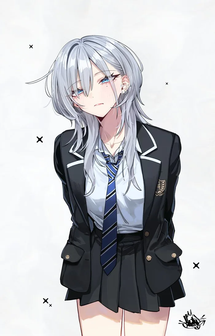 Hình Nền Anime Đồng Phục Học Sinh Haimiya Mio | 2460x3848 | Wallpaper  Alchemy