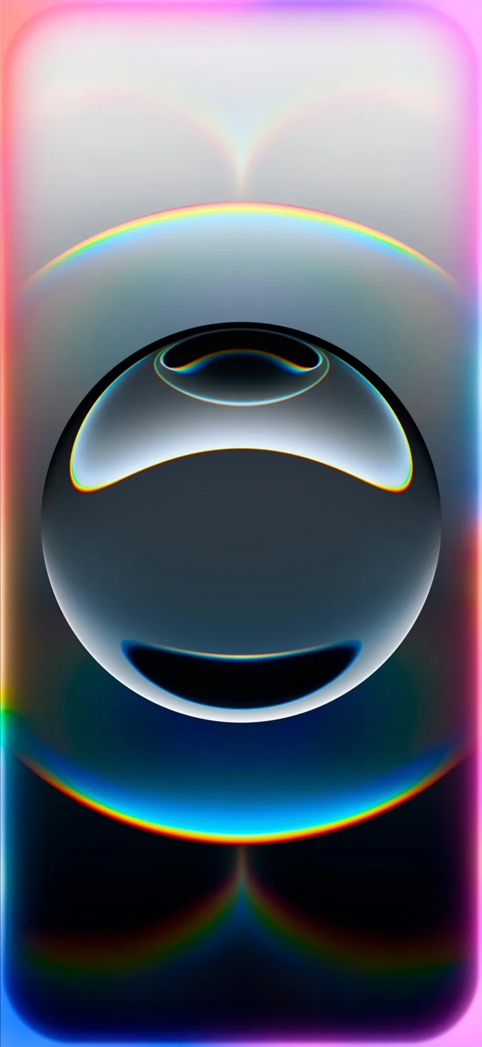Hình Nền iOS Quả Cầu Thủy Tinh Holographic 4K | 2000x4345 | Wallpaper  Alchemy