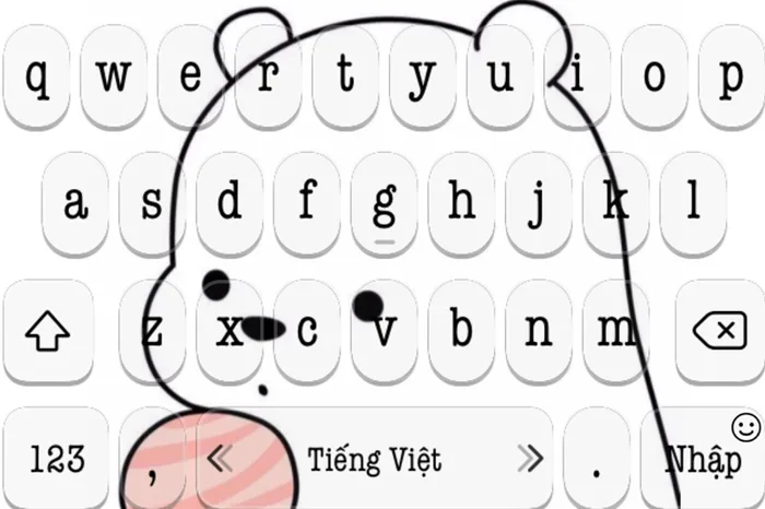Bộ sưu tập hình nền bàn phím cute và cách thay đổi đơn giản