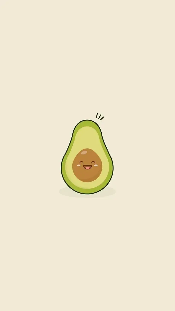 Tổng hợp hình nền quả bơ cute – Miễn phí cho tất cả thiết bị