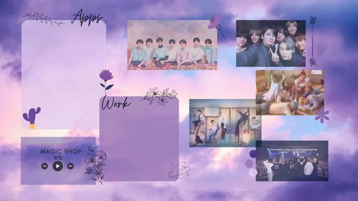 BTS desktop wallpaper for laptop, pc trong 2022 | Hình ảnh, Thiệp, Hình nền