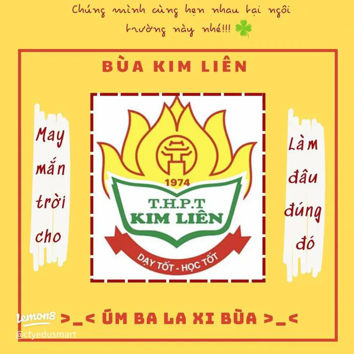 Bùa may mắn thi cử cho 2k10: Bộ ảnh bùa của các trường HOT giúp tiếp thêm  động lực