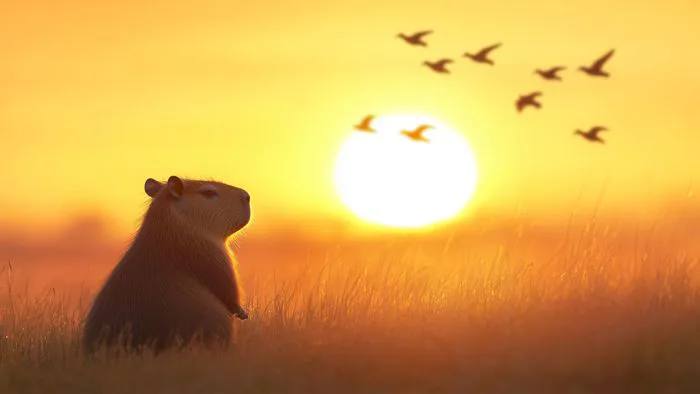 Tổng hợp 100+ hình nền Capybara dễ thương và siêu đáng yêu HD