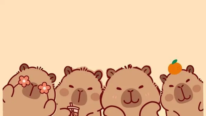 Tải Ngay Hình Nền PowerPoint Capybara Siêu Cute, Siêu Chill - Nâng tầm bài  thuyết trình với Hình Nền Powerpoint Đẹp!