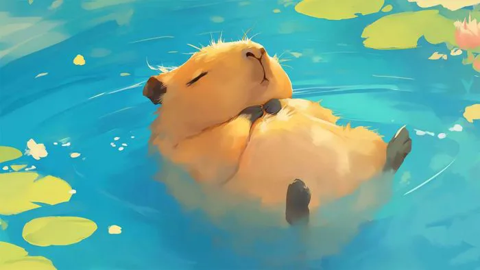 Tổng hợp 100+ hình nền Capybara dễ thương và siêu đáng yêu HD