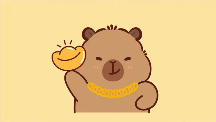 55+ hình vẽ Capybara cute vô tri chảy nước mũi đẹp nhất