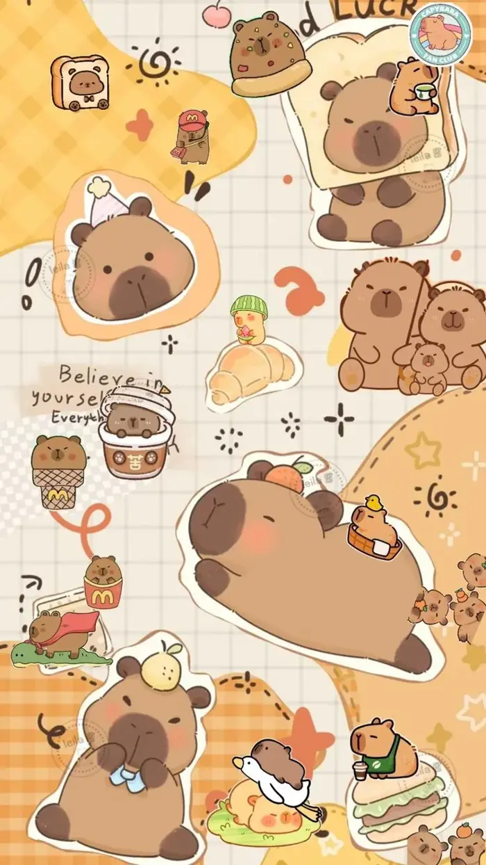 Tải miễn phí 80+ Hình Nền Capybara vừa Cute vừa Vô Tri chất lượng cao full  HD