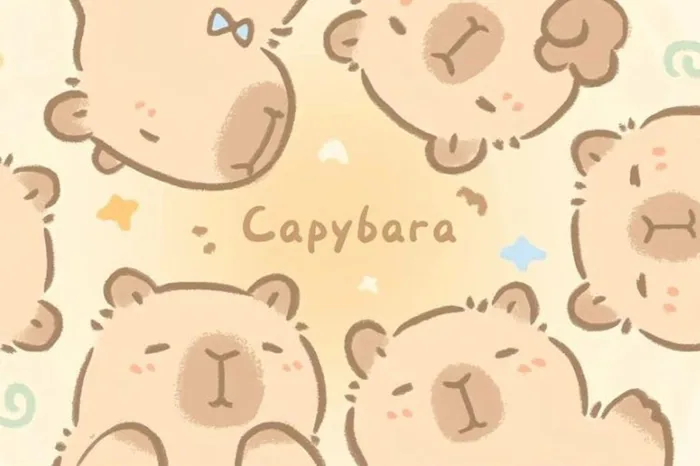 100+ Mẫu hình nền Capybara cute cho máy tính, điện thoại Full HD