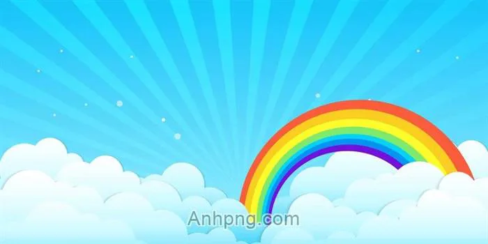 Ảnh nền cầu vồng nền xanh 75 - Anhpng.com - Kho Tài Nguyên Thiết Kế: Ảnh  Png, Vector, Corel, Ai, Psd