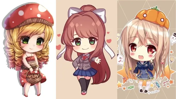 Tổng hợp hình ảnh hình nền chibi cute miễn phí full HD