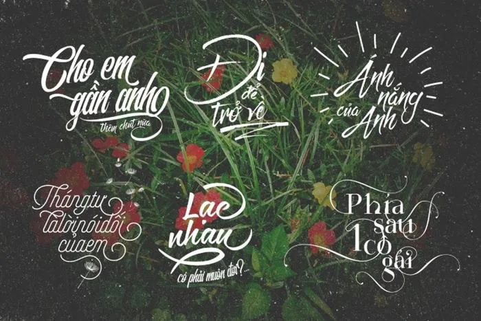 Chia sẻ 6 font chữ ghép ảnh nghệ thuật sáng tạo, độc đáo nhất kèm link