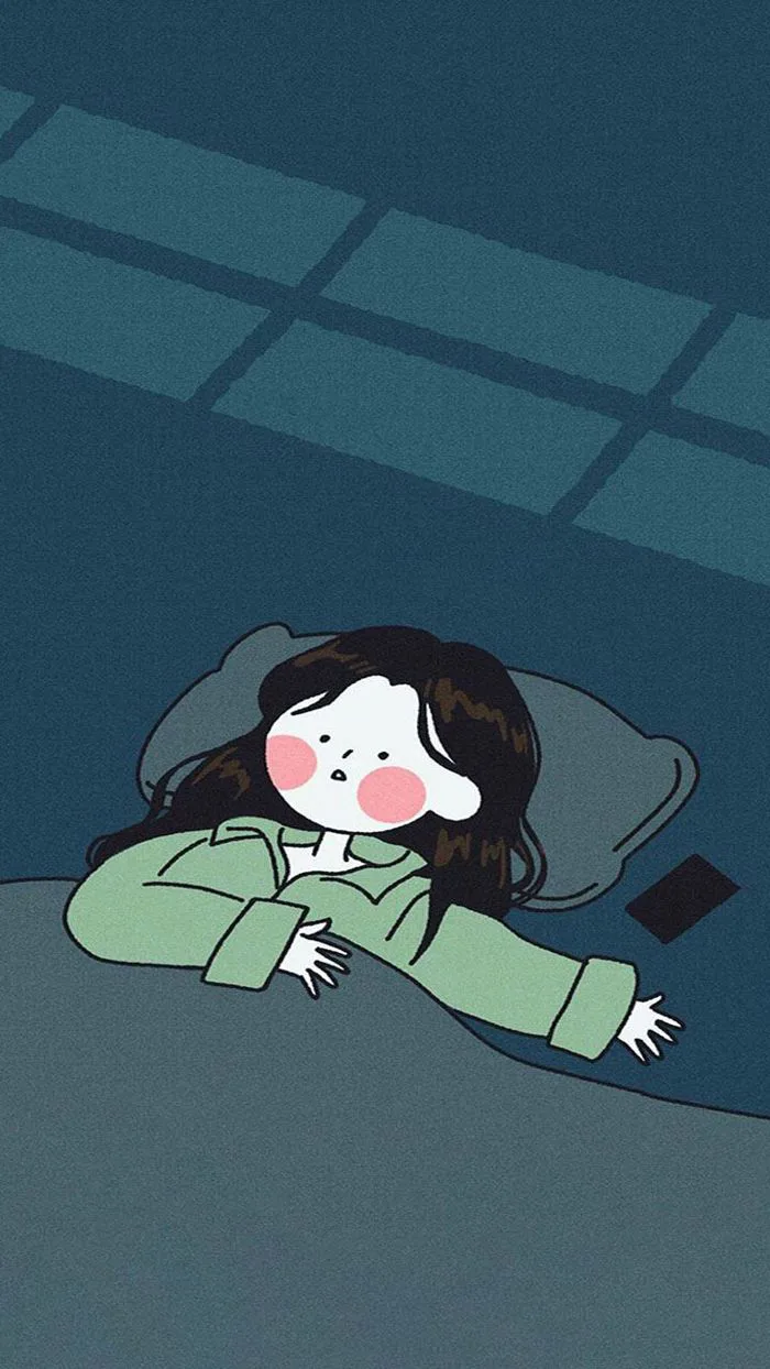 Hình nền cô gái cầm điện thoại | Sleeping wallpaper iphone, Sleeping  wallpaper aesthetic, Sleepy wallpaper aesthetic