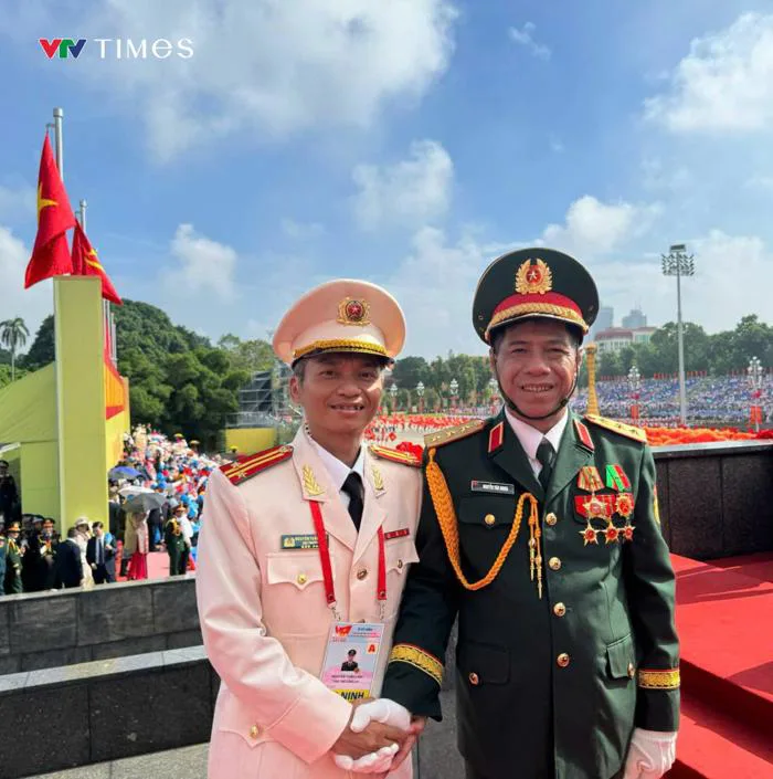 Hình ảnh đẹp của các chiến sĩ Công an bảo vệ bình yên cho Thủ đô