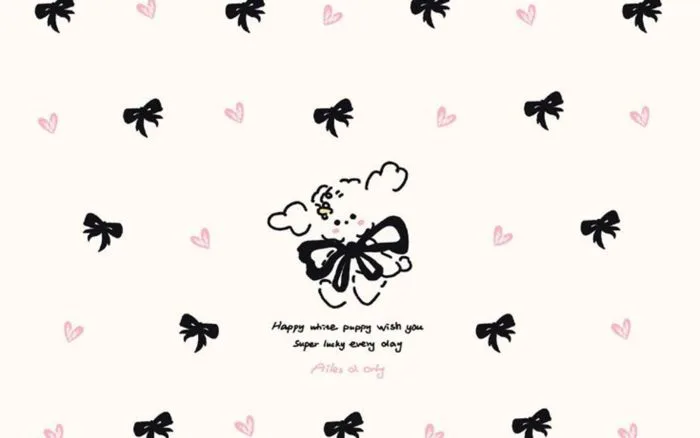 Top hình nền cute có chữ cực dễ thương, hot trend 2025