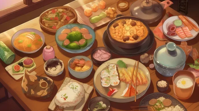 Tải miễn phí Hình Nền Anime đồ ăn Châu Á Minh Họa Nền | JPG chuyên nghiệp -  Pikbest
