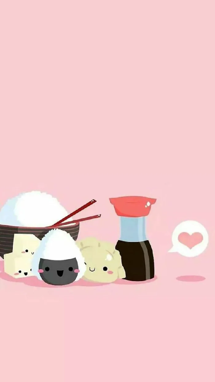 Hình nền đồ ăn cute