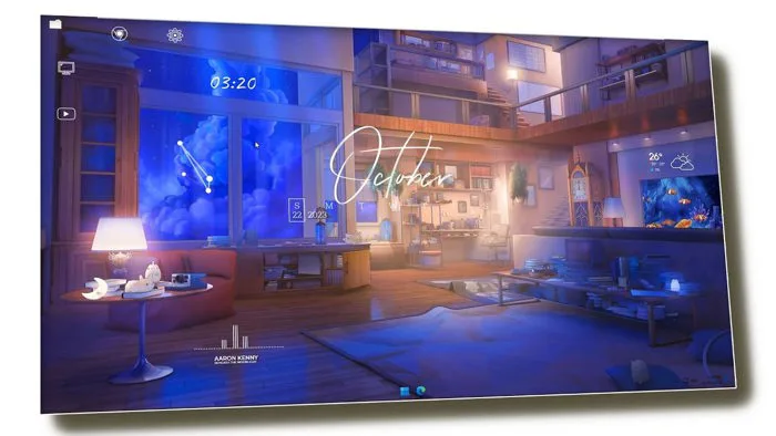 Thay đổi giao diện Windows 10-11 với hình nền động Anime Room cực đẹp