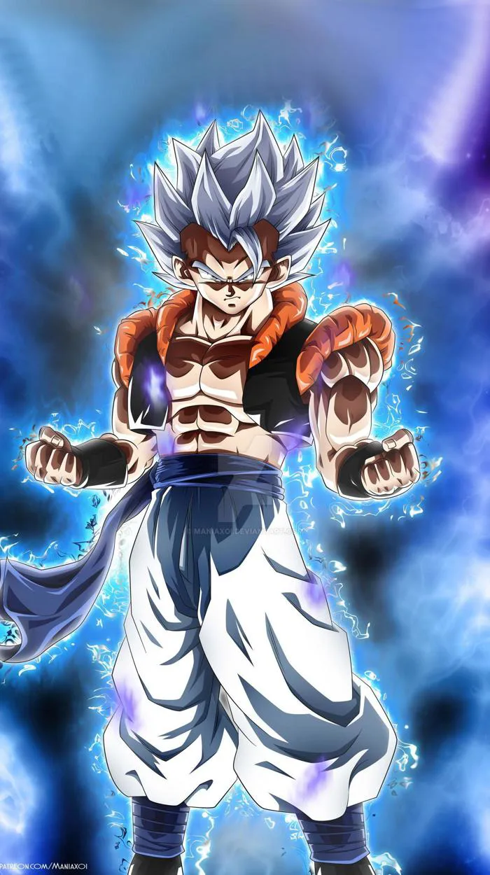 Gogeta Dragon Ball [1400x2500] + hình nền động trong phần bình luận :  r/Dragonballsuper