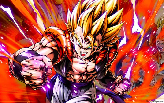 Super Gogeta từ Dragon Ball Z [Dragon Ball Legends Arts] dành cho máy 4K  tải xuống hình nền
