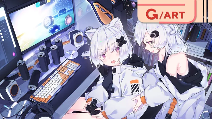 Vì ai cũng cần desktop ấn tượng, mời tải bộ hình nền nữ game thủ | GEARVN