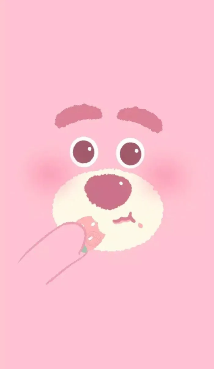 TOP 50+ hình nền điện thoại gấu dâu Lotso 4k cute, dễ thương