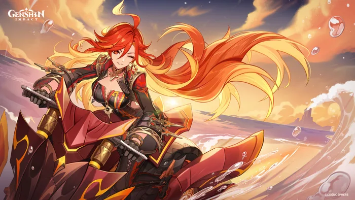 Hình Nền Lịch Genshin Impact Tháng 8