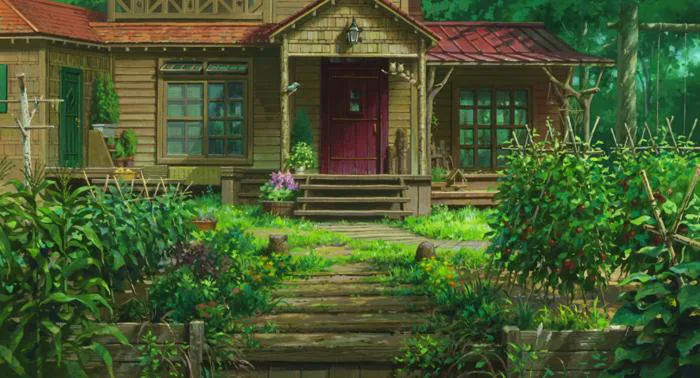 Tổng hợp ảnh nền những căn nhà trong phim của Studio Ghibli | Viết bởi  Unodaichien