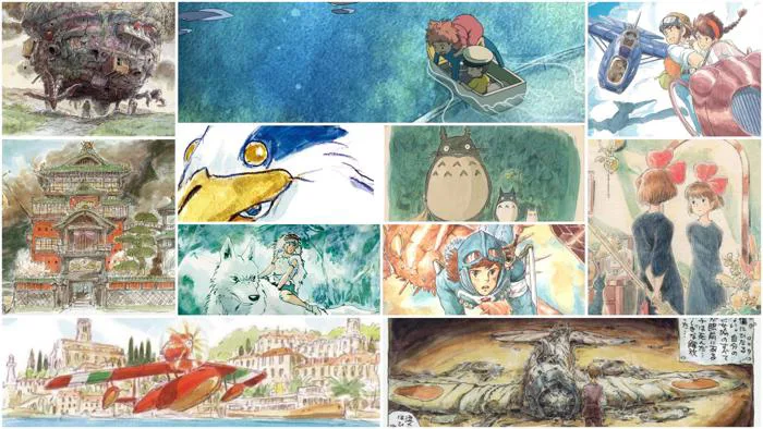 Mình đã làm một hình nền laptop chủ đề Miyazaki nè. : r/ghibli